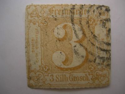 Лот: 6829769. Фото: 1. Турн и Тассис 1862г 3sg. Марки