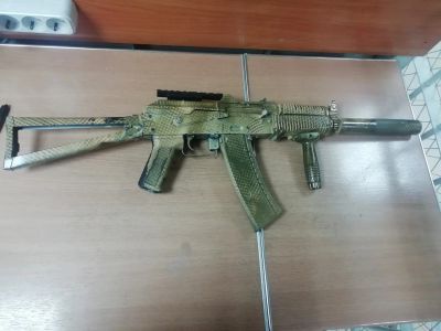 Лот: 14558740. Фото: 1. Автомат (Cyma) аkс74У. Пейнтбол, страйкбол