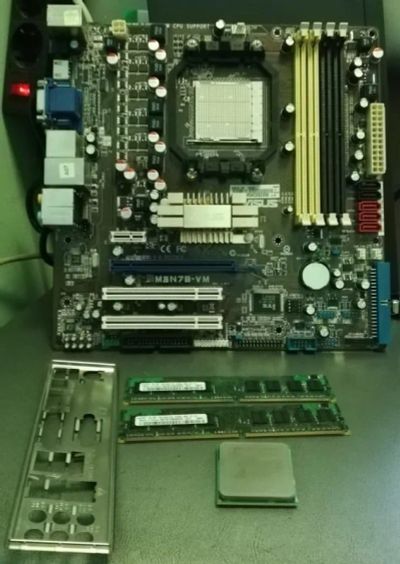 Лот: 16712729. Фото: 1. Материнская плата ASUS M3N78-VM. Материнские платы
