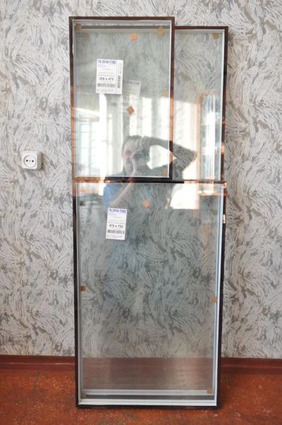 Лот: 4902569. Фото: 1. Стеклопакеты двухкамерные, комплект... Фурнитура, комплектующие