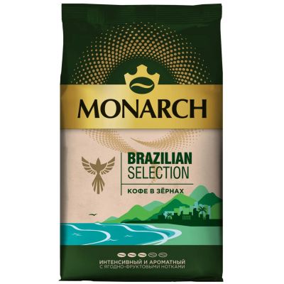 Лот: 24479326. Фото: 1. Кофе в зернах MONARCH Original... Чай, кофе, какао