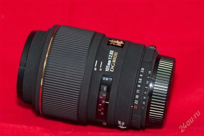 Лот: 2191390. Фото: 1. Sigma AF 105mm F2.8 EX DG MACRO... Объективы