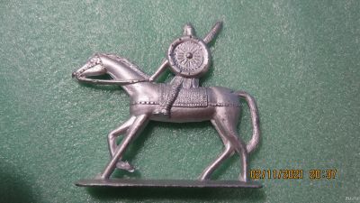 Лот: 18256668. Фото: 1. Оловянный солдатик СССР... Ледовое... Игрушки