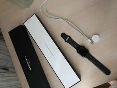 Лот: 13341126. Фото: 1. Apple Watch 3 nike 38m. Смарт-часы, фитнес-браслеты, аксессуары