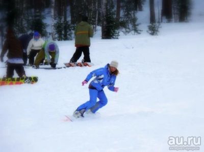 Лот: 8959496. Фото: 1. Голубая горнолыжная куртка Running... Верхняя одежда