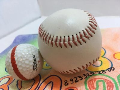 Лот: 2969000. Фото: 1. Абсолютно новый Бейсбольный мяч... Другое (спортивные товары)
