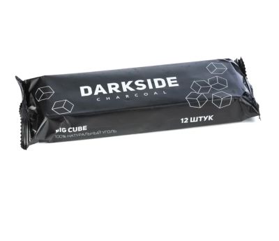 Лот: 18856138. Фото: 1. Кокосовый уголь Darkside 12 кубиков... Аксессуары и запчасти для кальянов