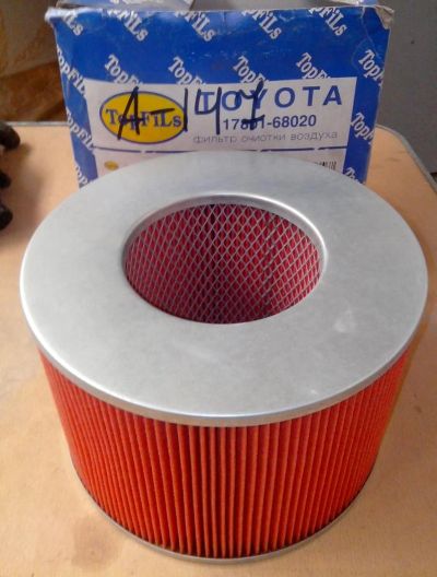 Лот: 7035283. Фото: 1. Фильтр воздушный 17801-68020 Toyota... Расходные материалы