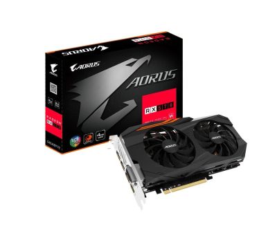 Лот: 11035109. Фото: 1. Gigabyte AORUS Radeon RX 570 4GB... Видеокарты