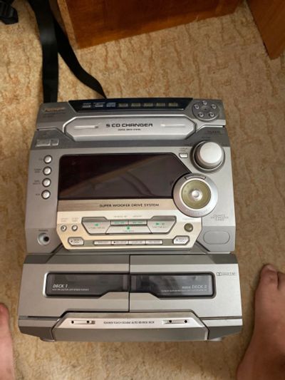 Лот: 18390043. Фото: 1. Музыкальный центр panasonic. Музыкальные центры, магнитолы