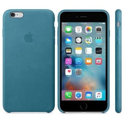 Лот: 10879146. Фото: 1. Кожаный оригинальный чехол Apple... Чехлы, бамперы