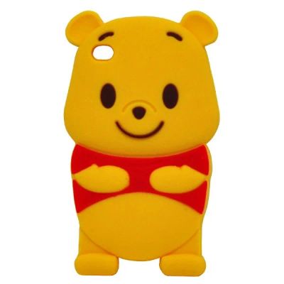 Лот: 3541024. Фото: 1. силиконовый чехол мишка для ipod... Чехлы, бамперы