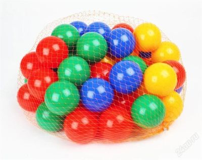 Лот: 2300058. Фото: 1. Нордпласт Набор шаров 6 см 50... Другое (игрушки)