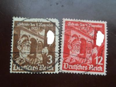 Лот: 17266519. Фото: 1. 1935 Рейх 12 лет пивного путча. Марки