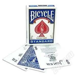 Лот: 2339910. Фото: 1. bicycle standard deck (синие... Разное