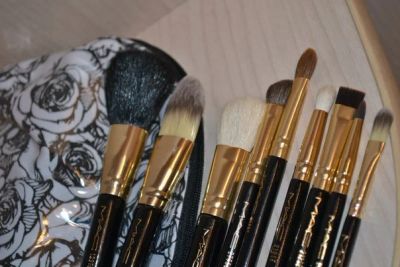 Лот: 5273489. Фото: 1. 10 pcs Makeup Brush Set +2 чехла... Макияж
