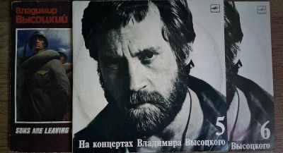 Лот: 4655977. Фото: 1. Виниловые пластинки В.Высоцкий... Другое (коллекционирование, моделизм)