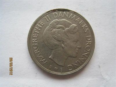 Лот: 1685041. Фото: 1. vz Дания 1 крона 1982. Европа