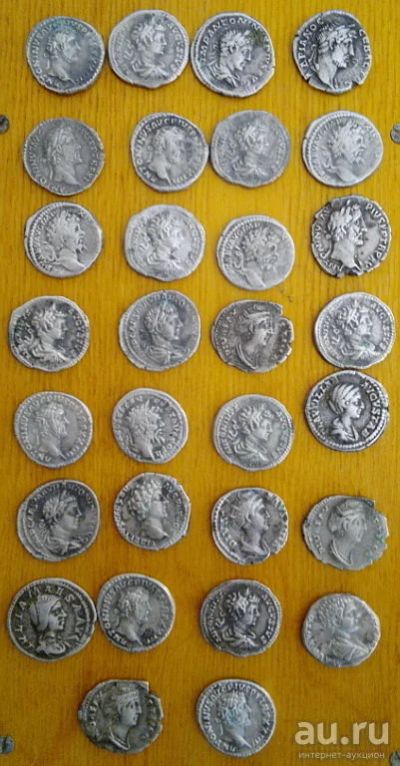 Лот: 13536729. Фото: 1. серебряные древнеримские денарии... Древние страны