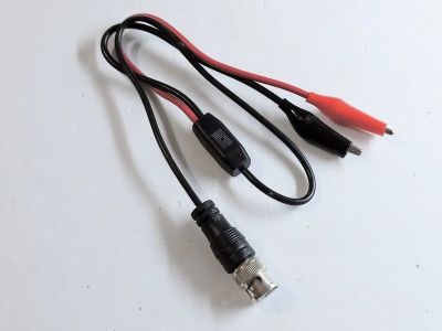 Лот: 21725141. Фото: 1. Щуп зажим крокодилы BNC 50cm Л1. Разъёмы