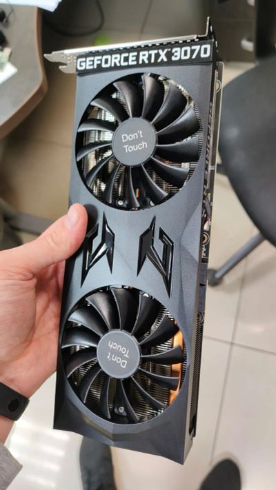 Лот: 20845627. Фото: 1. видеокарта RTX 3070. Видеокарты