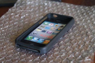 Лот: 2828228. Фото: 1. силиконовый чехол на iphone 4... Чехлы, бамперы