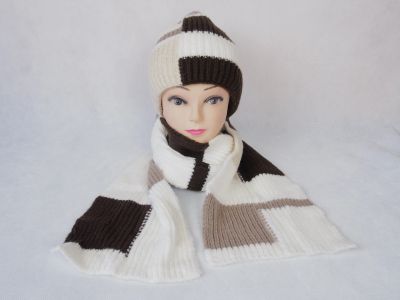 Лот: 15876296. Фото: 1. Комплект Шапка + шарф .На флисе... Головные уборы
