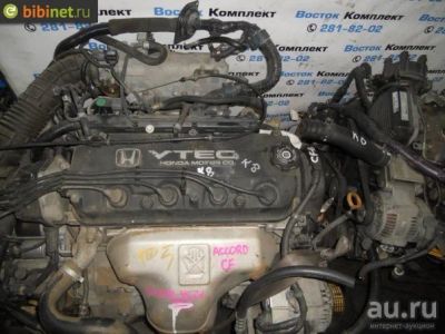 Лот: 8717424. Фото: 1. Двигатель F23A Honda Accord Wagon... Двигатель и элементы двигателя