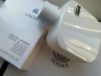 Лот: 11038468. Фото: 1. Lacoste L.12.12 Blanc 100ml Европа. Мужская парфюмерия