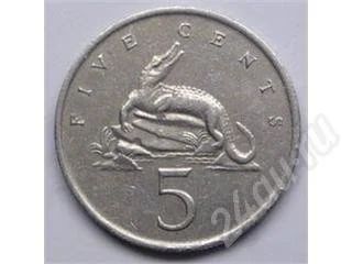 Лот: 197963. Фото: 1. Ямайка. 5 центов 1969г. Америка