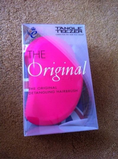 Лот: 5609414. Фото: 1. расческа Tangle Teezer оригинальная... Другое (красота и здоровье)