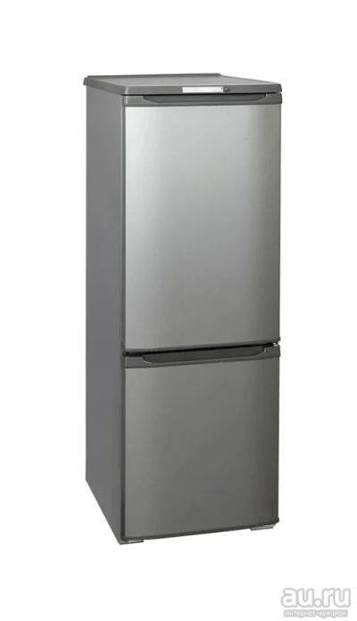 Лот: 15821670. Фото: 1. Холодильник Бирюса M118 / серебристый... Холодильники, морозильные камеры