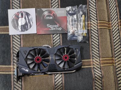 Лот: 15554880. Фото: 1. Видеокарта Asus Strix R9 280 3Gb... Видеокарты