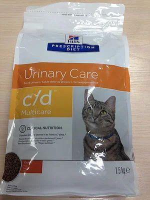 Лот: 8464376. Фото: 1. Хилс CD Urinary корм для кошек... Корма