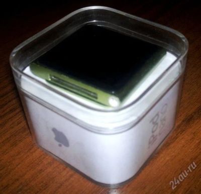 Лот: 1699400. Фото: 1. Apple iPod Nano 6g 8GB Green с... Плееры
