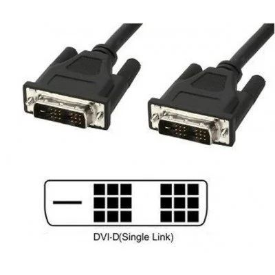 Лот: 17375945. Фото: 1. Шнур для монитора DVI-D single... Шлейфы, кабели, переходники