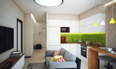 Лот: 15402346. Фото: 1. Большая угловая кухня Белый глянец... Кухонные гарнитуры