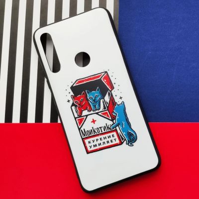 Лот: 18188055. Фото: 1. Чехол "Мои котики" для Honor 9X... Чехлы, бамперы