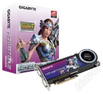 Лот: 257626. Фото: 1. СуперВидеокарта Radeon HD 4870x2... Видеокарты