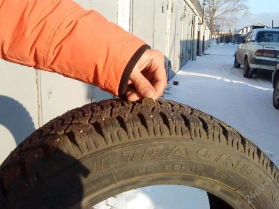 Лот: 146631. Фото: 1. GOOD YEAR Ultra Grip 500 195/55... Шины