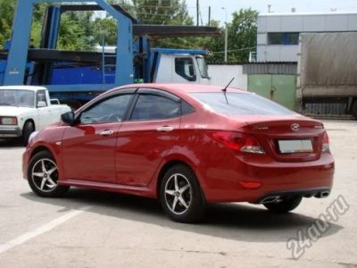 Лот: 5834892. Фото: 1. Диффузор, Накладка заднего бампера... Детали тюнинга