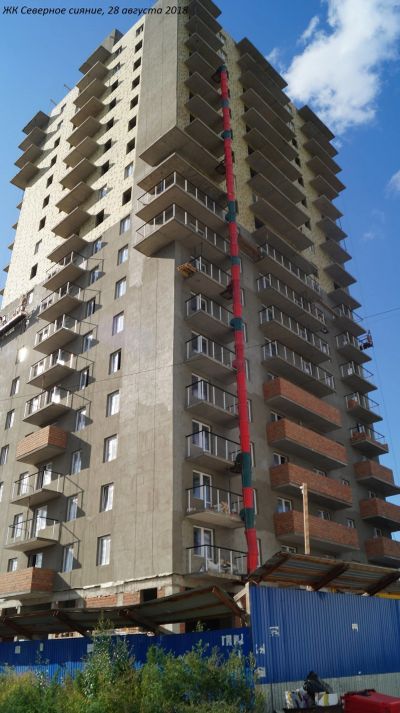 Лот: 12134371. Фото: 1. 2к квартира 53м2 ЖК Северное сияние... Квартиры, студии