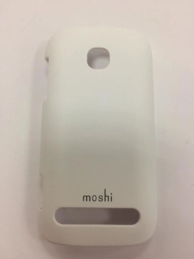 Лот: 10343137. Фото: 1. Чехол Nokia 603 Пластик Белый... Чехлы, бамперы