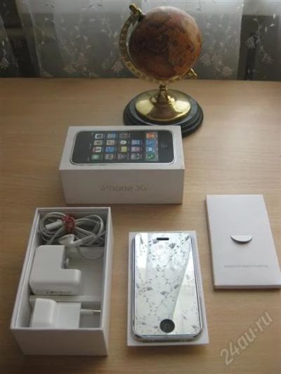 Лот: 1007416. Фото: 1. Продам Apple iPhone 3g 16gb, белый. Смартфоны