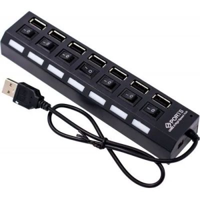Лот: 22150321. Фото: 1. USB HUB*7 USB port. USB хабы