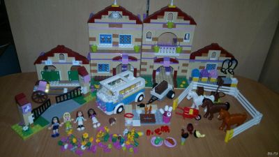 Лот: 13237496. Фото: 1. Лего Lego Friends 3185 Школа верховой... Конструкторы