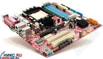 Лот: 1120260. Фото: 1. Материнская плата MSI RS482M4-L... Материнские платы