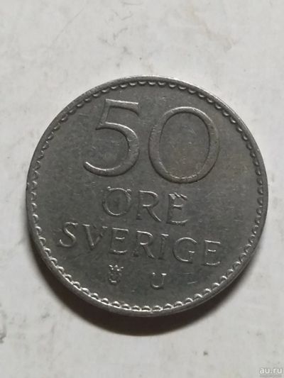 Лот: 16482651. Фото: 1. Швеция 50 эре, 1973 года. Европа