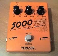 Лот: 4364889. Фото: 1. Yerasov 5000 Volt. Гитарные эффекты и комбоусилители