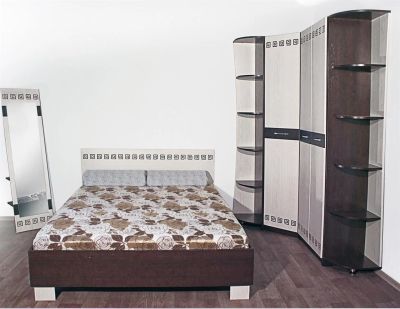 Лот: 3049979. Фото: 1. Кровать двуспальная. Новая (МДФ... Кровати